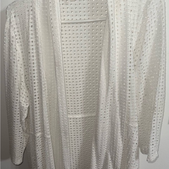 Kasper Sweaters - White dressy cover up